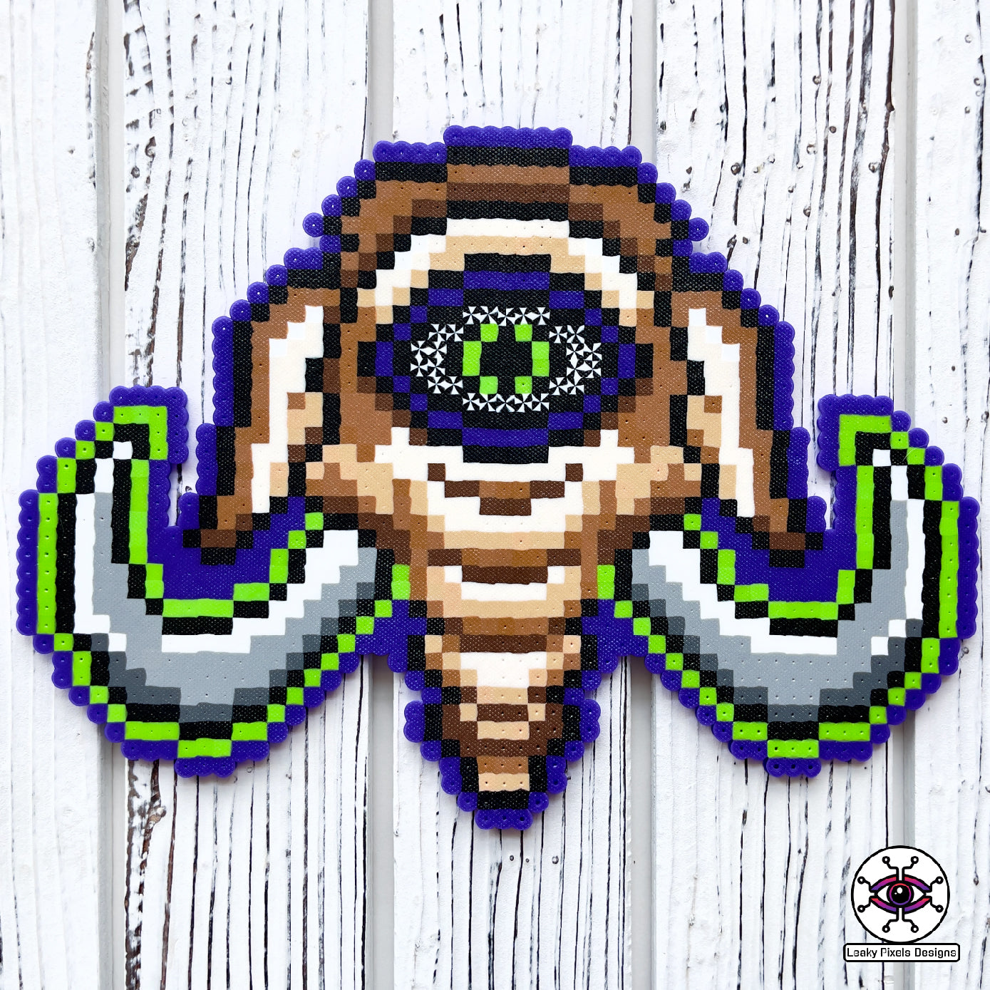 Wooli-Tronics Perler-Halskette