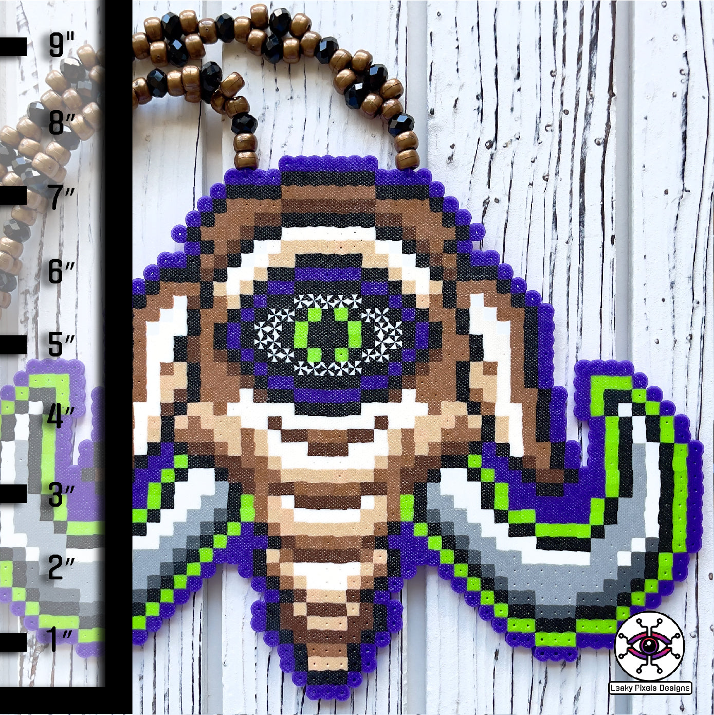 Wooli-Tronics Perler-Halskette