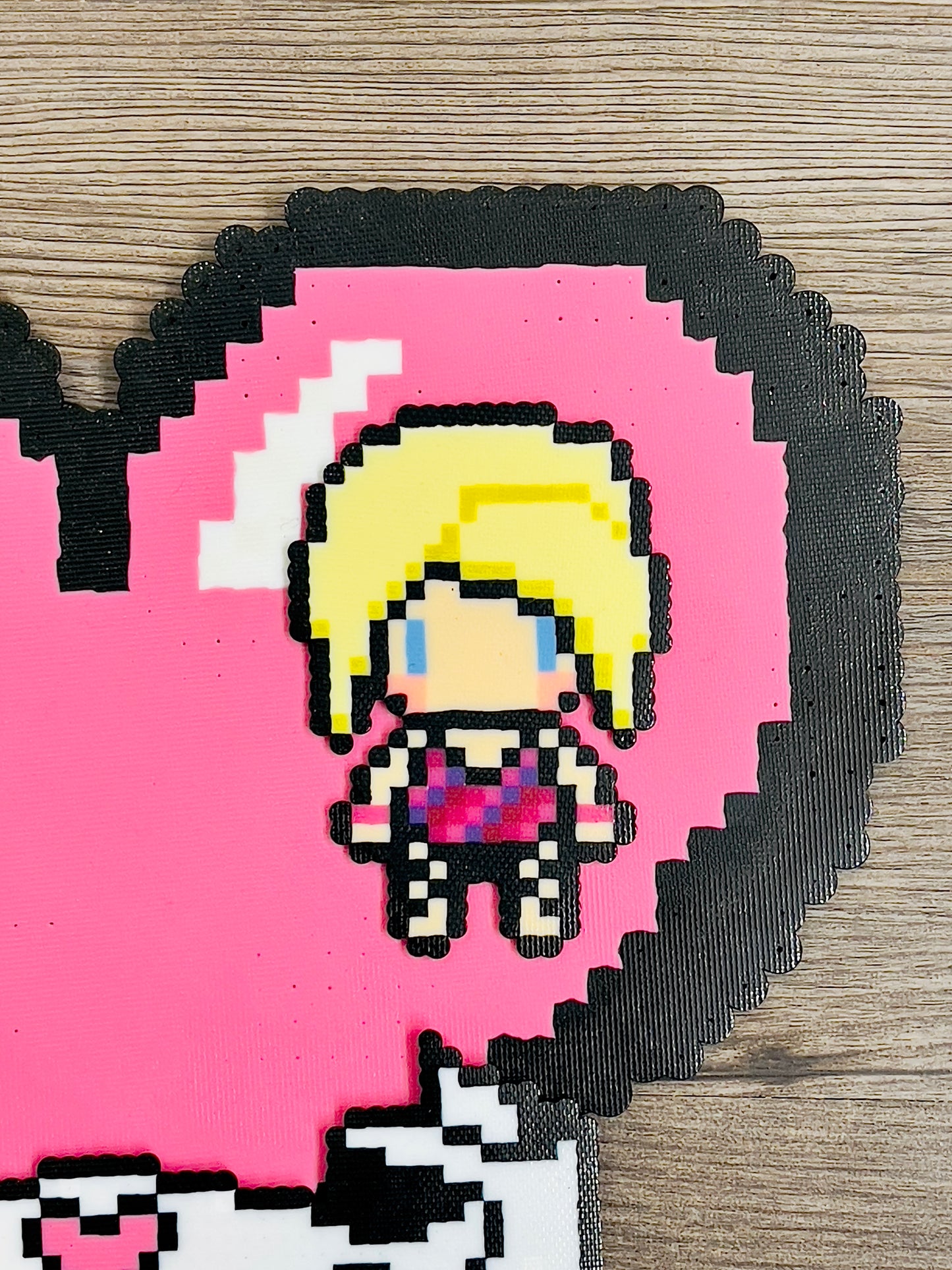 Custom Couple Heart Perler