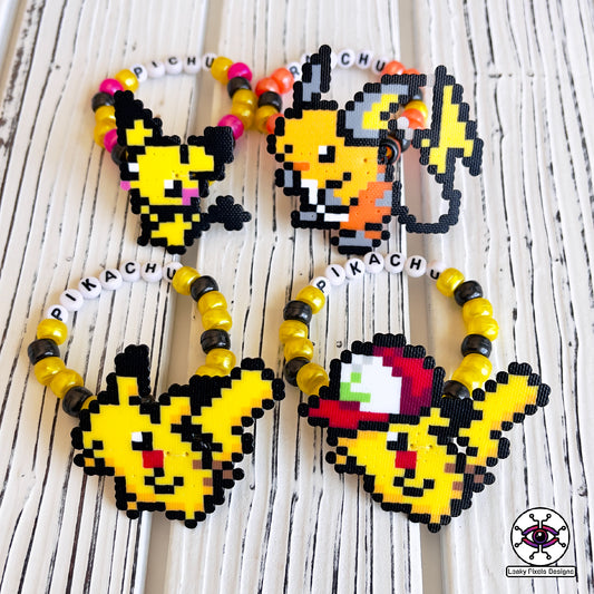 Moltres Perler Necklace – Leaky Pixels