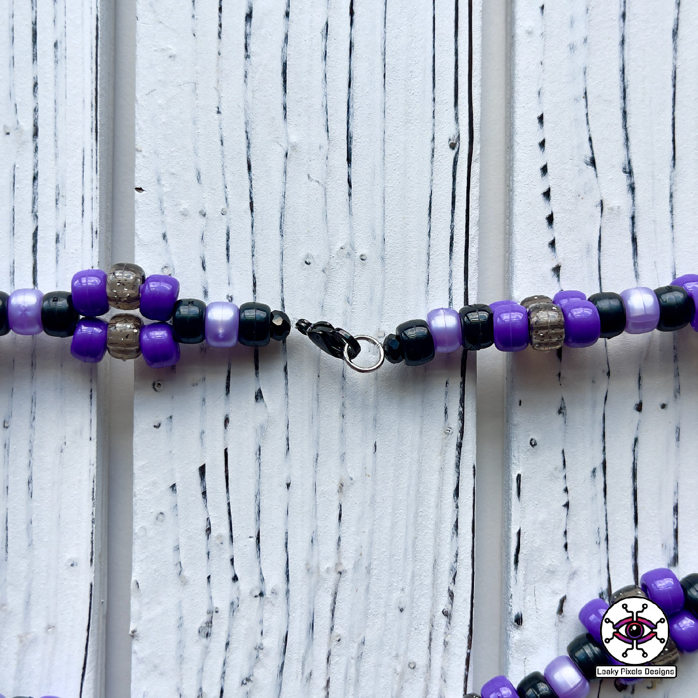 Cat Witch Perler Necklace