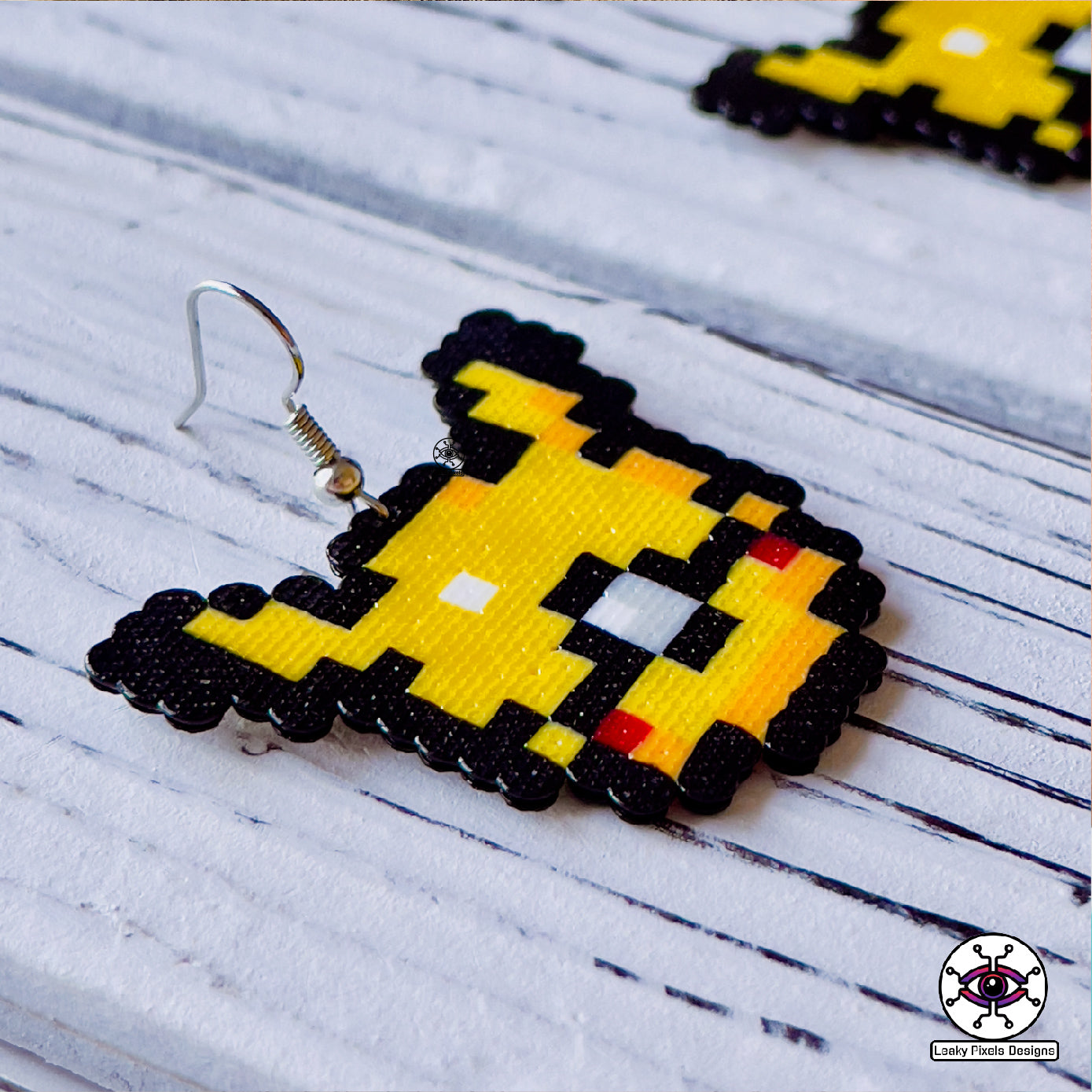 pokemon pokeball earrings charizard pikachu gengar