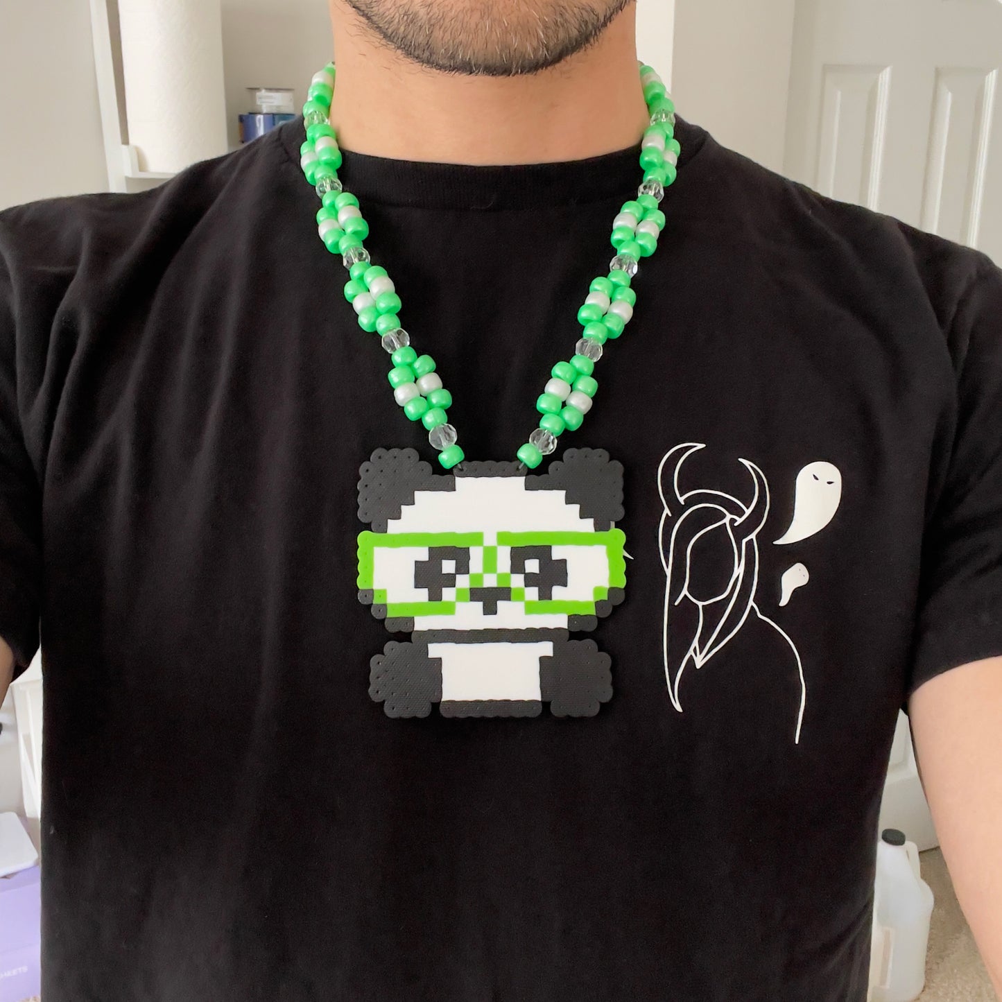 Collar Espeon Perler